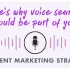 Here's why voice search should be part of your content marketing strategy