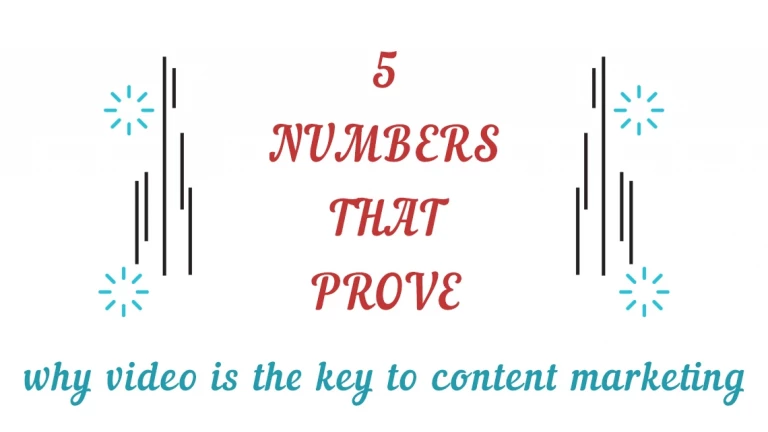 5 numbers that prove why video is the key to content marketing