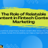 Why User-Focused Content Drives Growth in Fintech Content Marketing